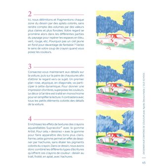 Dessiner aux crayons de couleur