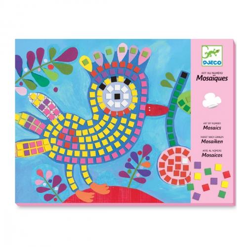 MOSAIQUES - OISEAU ET COCCINELLE