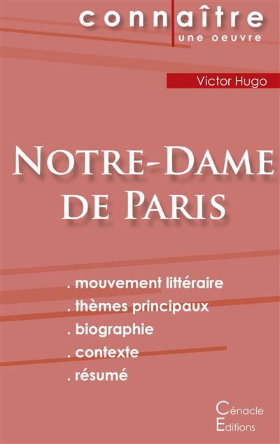 Fiche de lecture Note-Dame de Paris de Victor Hugo