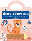 Décors et gommettes - animaux sauvages