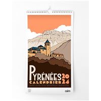 Calendrier chevalet Forêts des Pyrénées 2024 - Béatrice Dussarps