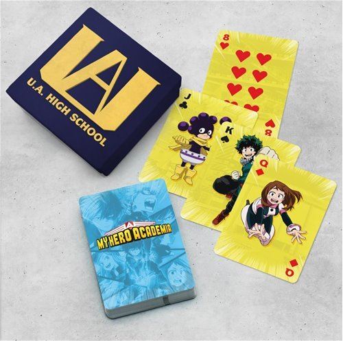 Paladone Jeu De 52 Cartes My Hero Academy