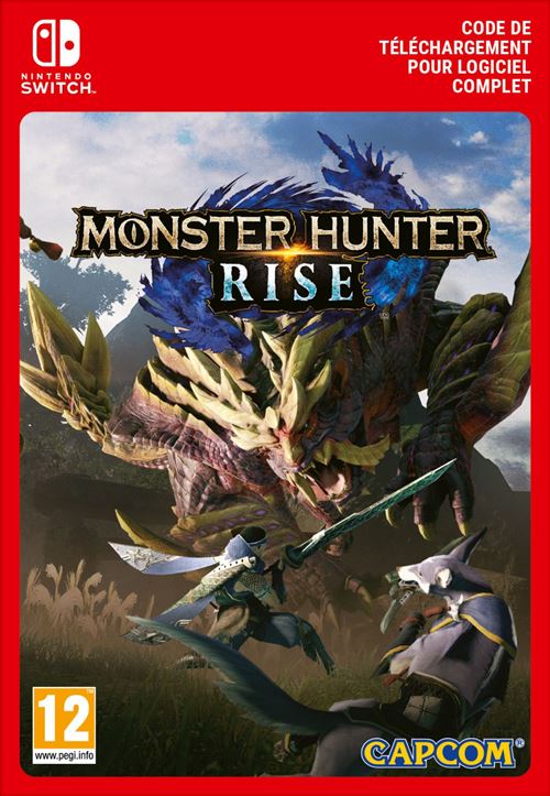 Code de téléchargement Monster Hunter Rise: Standard Edition Nintendo Switch