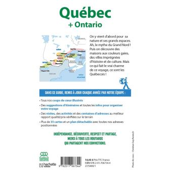 Guide du Routard Québec et Ontario 2019/20
