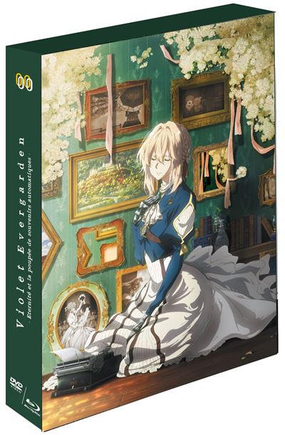 Violet Evergarden : Eternité et la Poupée de souvenirs automatiques Coffret Collector Combo Blu-ray DVD