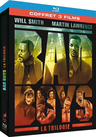Coffret Bad Boys Trilogie Blu-ray