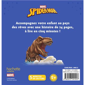 SPIDER-MAN - Mon histoire du soir - Mission au Jurassique - MARVEL