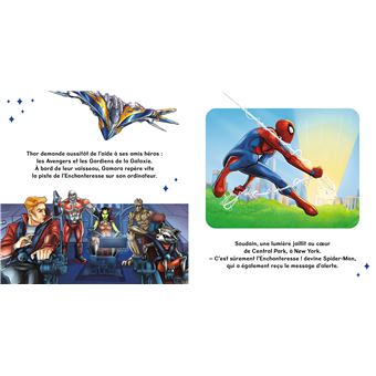 SPIDER-MAN - Mon histoire du soir - Mission au Jurassique - MARVEL