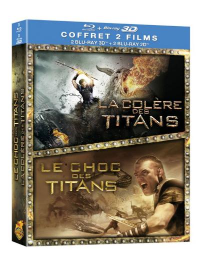Le choc des Titans - La colère des Titans - Coffret Combo Blu-Ray 3D