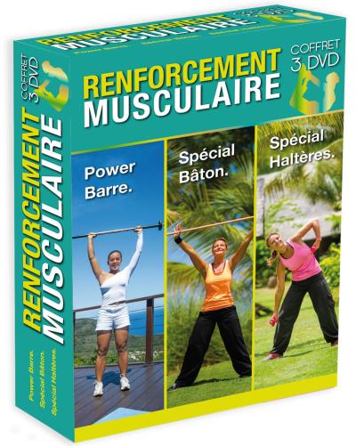 Renforcement musculaire - Coffret 3 DVD