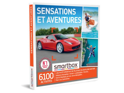 Coffret cadeau Smartbox Sensations et aventures