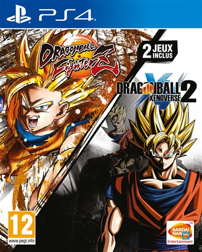 DRAGON BALL FIGHTERZ + DRAGON BALL XENOVERSE 2 UK PS4