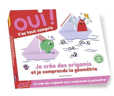 Je cree des origamis et je comprends la geometrie