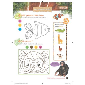 Mon cahier de vacances UNE SAISON AU ZOO MS-GS