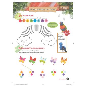 Mon cahier de vacances UNE SAISON AU ZOO MS-GS