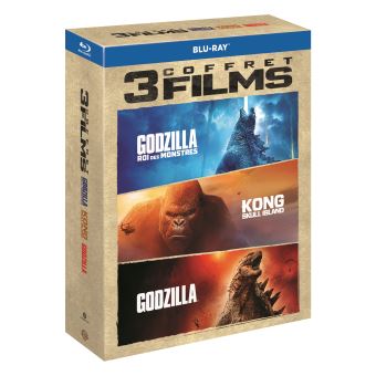 Godzilla, la trilogieCoffret Godzilla, Godzilla 2, roi des monstres et Kong : Skull Island Blu-ray