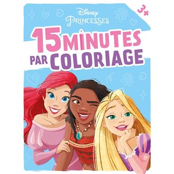DISNEY PRINCESSES - 15 minutes par coloriage
