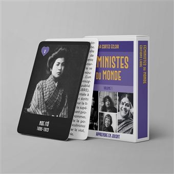 Féministes du monde : 54 Cartes éclair