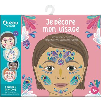 Ma pochette d'artiste - je décore mon visage