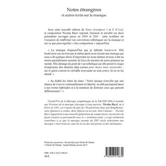 Notes étrangères