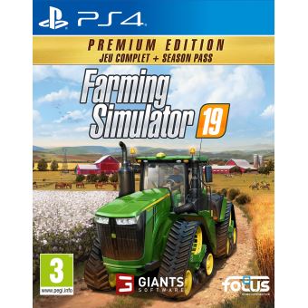 Farming Simulator 19 Edition Premium PS4 - Jeux vidéo - Achat