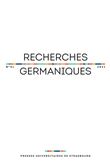 Recherches germaniques N.51
