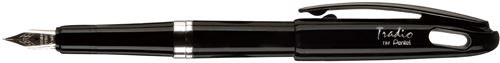 PENTEL TRADIO STYLO PLUME VERNIS NOIR