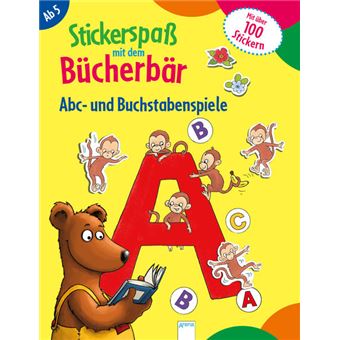 STICKERSPASS/BUECHERBAER-ABC UND BUCHSTA