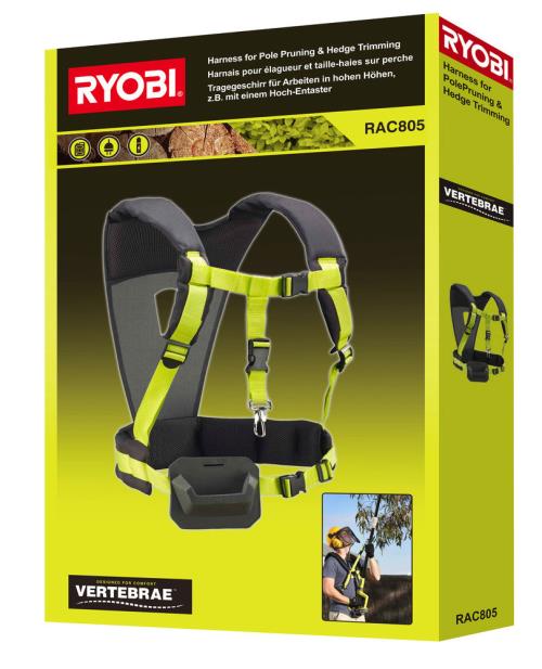 Harnais ergonomique Universel pou débroussailleuse Ryobi RAC138 -  Accessoires outillage de jardin motorisé à la Fnac