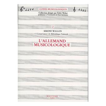 L'Allemand musicologique