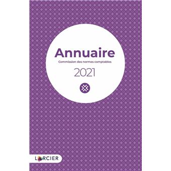 Annuaire 2021 CNC - Commission des normes comptables