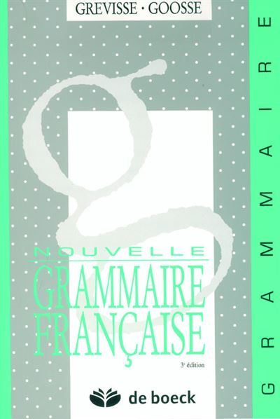 Nouv.grammaire francaise