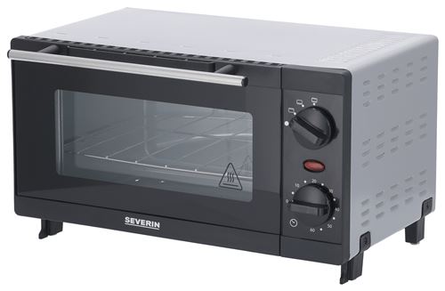 SEVERIN TO 2052 - Four électrique - 9 litres - 800 Watt - noir / argent