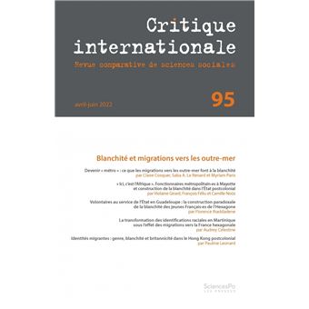 Critique internationale 95