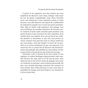 En quoi le fait de remuer les épaules va m'aider à aller mieux dans ma vie ?