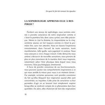 En quoi le fait de remuer les épaules va m'aider à aller mieux dans ma vie ?