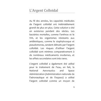 L'Argent Colloïdal - L'Antibiotique  Naturel