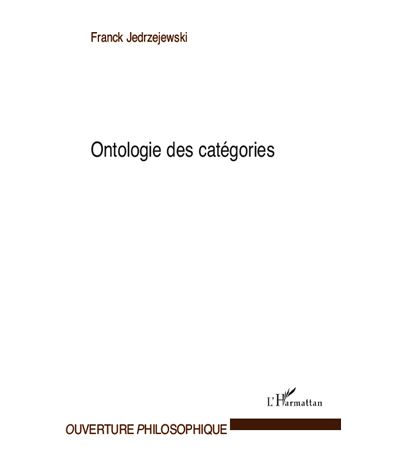 Ontologie des catégories