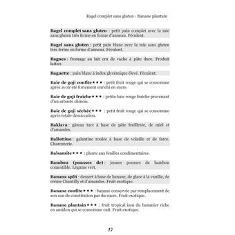 Dictionnaire alimentaire du régime sans sel