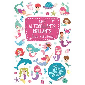 Mes autocollants brillants Les sirènes