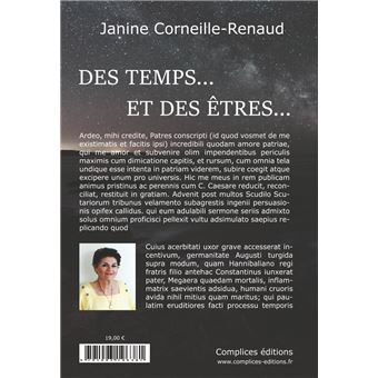 Des temps... et des êtres…