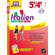 Italien 5e/4e LV2 (A1 Vers A2) Cahier D'entraînement Et De Révision ...