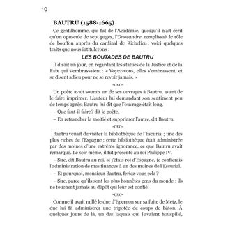 Anecdotes de la Vie Littéraire