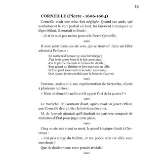 Anecdotes de la Vie Littéraire