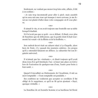 Anecdotes de la Vie Littéraire