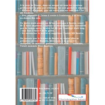 Anecdotes de la Vie Littéraire