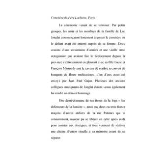 Ténèbres en Loge bleue