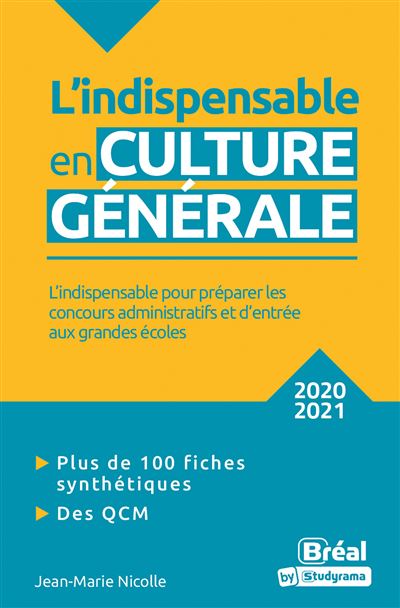 L'indispensable en culture générale