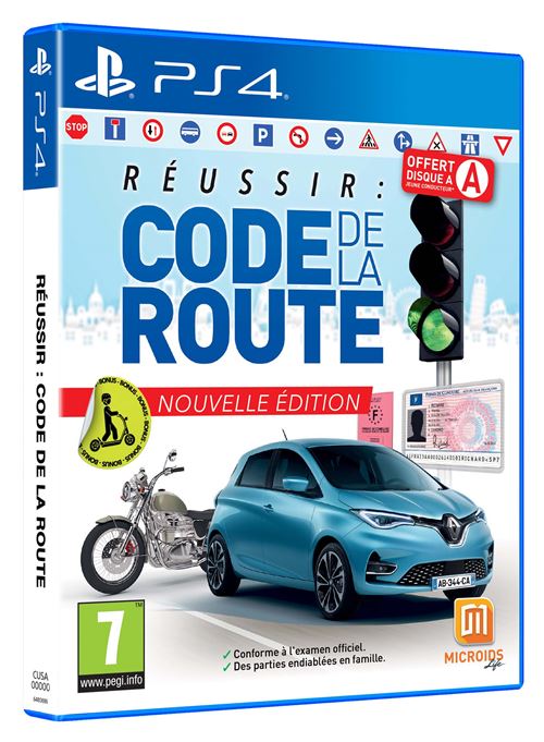 Réussir: Code de la route Nouvelle édition PS4