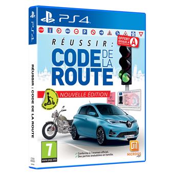 Réussir: Code de la route Nouvelle édition PS4